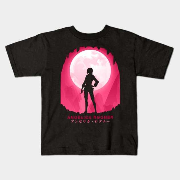 Angelica Rogner | Trails Of Cold Steel Kids T-Shirt by GuruBoyAmanah